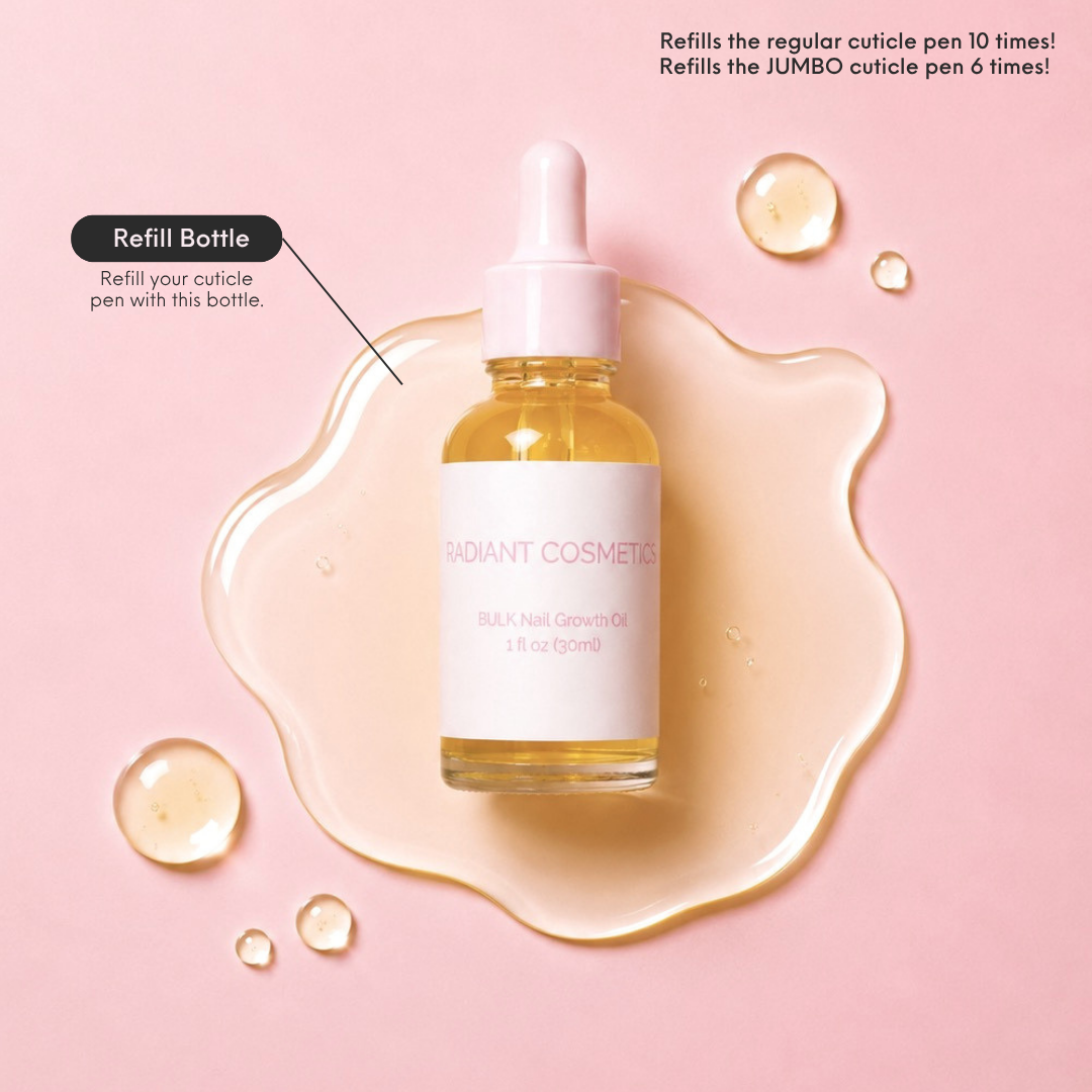 'BULK' NAIL GROWTH OIL (REFILL BOTTLE)